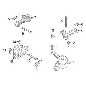 Kia OE - Engine / Transaxle - Engine & Transmission Mounting