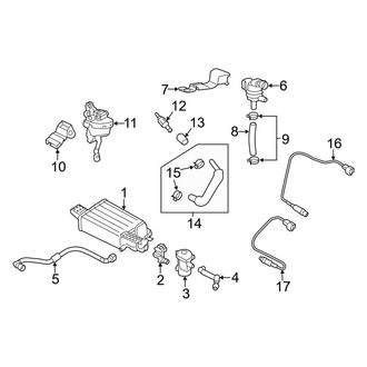 Kia OE - Emission System - Emission Components (Sedan)