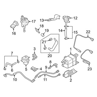 Kia OE - Emission System - Emission Components (Hatchback)