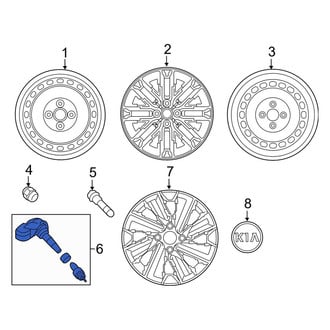 Kia OE - Tire Pressure Monitoring System (TPMS) Sensor