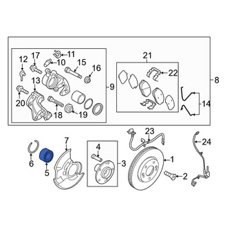 Kia OE - Front Wheel Bearing