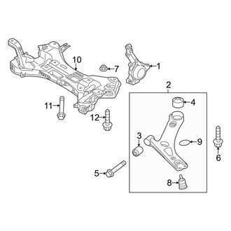 Kia OE - Front Suspension - Suspension Components
