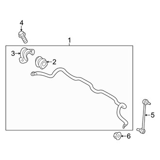 Kia OE - Front Suspension - Stabilizer Bar & Components