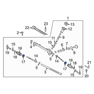 Kia OE - Inner Rack and Pinion Bellows Clamp