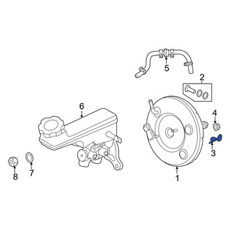 Kia OE - Power Brake Booster Cotter Pin
