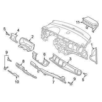 Kia OE - Instrument Panel Components