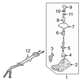 Kia OE - Manual Transmission Shift Lever