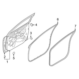 Kia OE - Front Door - Door & Components