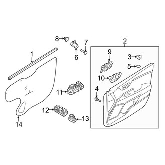 Kia OE - Front Door - Interior Trim