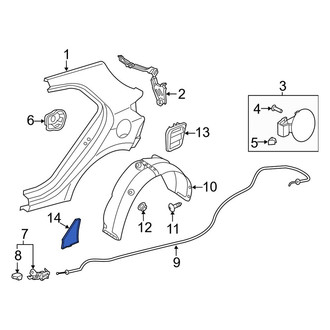 Kia OE - Rear Right Stone Guard