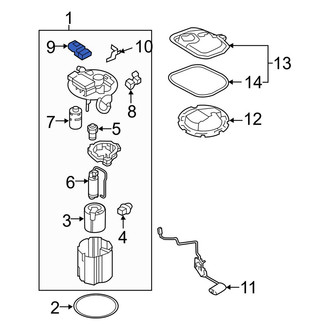 Kia OE - Fuel Tank Pressure Sensor