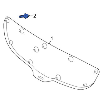 Kia OE - Deck Lid Trim Clip