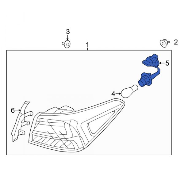 Tail Light Wiring Harness
