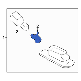 Kia OE - Rear License Plate Light Bulb
