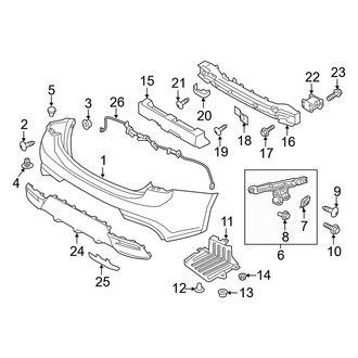 Kia OE - Rear Bumper - Bumper & Components (Sedan)