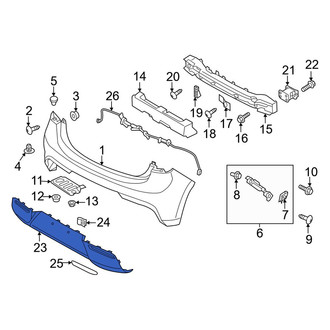Kia OE - Rear Valance Panel