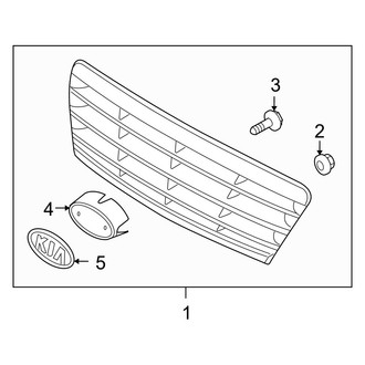 Kia OE - Grille & Components
