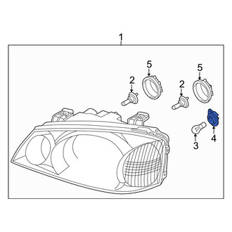 Kia OE - Front Turn Signal Light Socket