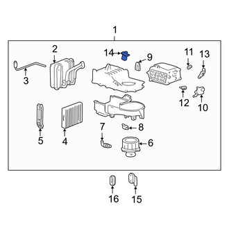 Kia OE - HVAC Blower Motor Resistor