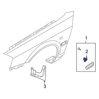 Kia OE - Fender Molding Retainer