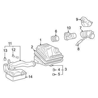 Kia OE - Engine / Transaxle - Air Intake (2.5L)