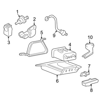 Kia OE - Emission System - Emission Components (LX / SE 2.7L)