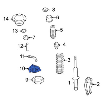Kia OE - Front Suspension Strut Mount
