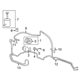 Kia OE - Steering Gear & Linkage - Pump & Hoses (2.4L)