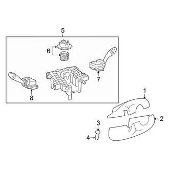 Kia OE - Steering Column - Shroud, Switches & Levers