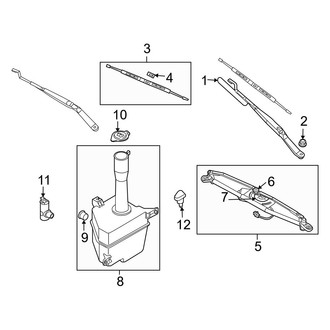 Kia OE - Windshield - Wiper & Washer Components
