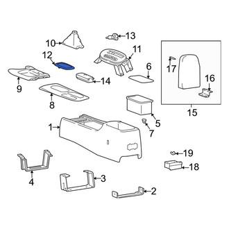 Kia OE - Inner Console Trim Panel