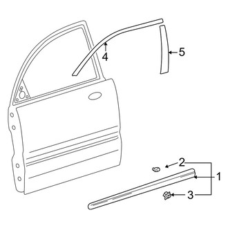 Kia OE - Front Door - Exterior Trim