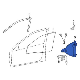 Kia OE - Front Left Window Regulator
