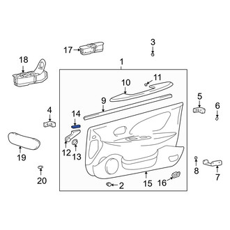 Kia OE - Front Right Dashboard Air Vent Trim