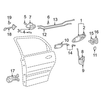 Kia OE - Rear Door - Lock & Hardware