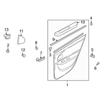 Kia OE - Rear Door - Interior Trim