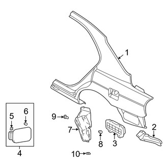 Kia OE - Quarter Panel & Components