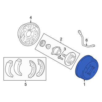 Kia OE - Rear Brake Drum