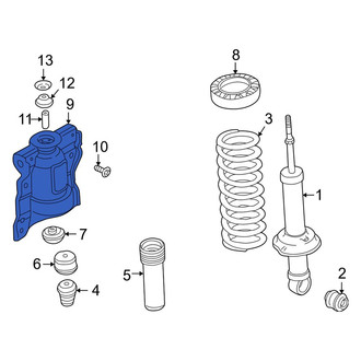 Kia OE - Rear Right Suspension Shock Absorber Bracket