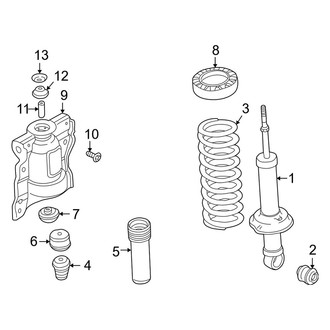 Kia OE - Rear Suspension - Struts & Components