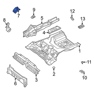 Kia OE - Rear Left Seat Frame Bracket