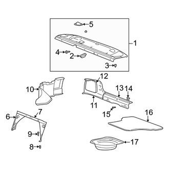 Kia OE - Rear Body & Floor - Interior Trim