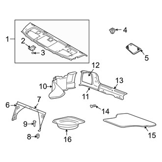 Kia OE - Rear Body & Floor - Interior Trim
