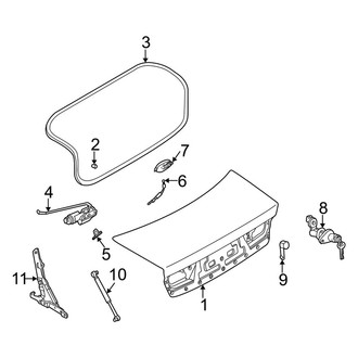 Kia OE - Trunk Lid - Lid & Components