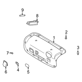 Kia OE - Trunk Lid - Interior Trim