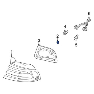 Kia OE - Tail Light Nut