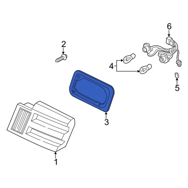 Tail Light Housing Seal