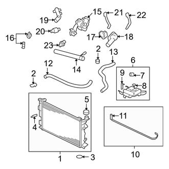 Kia OE - Cooling - Radiator & Components