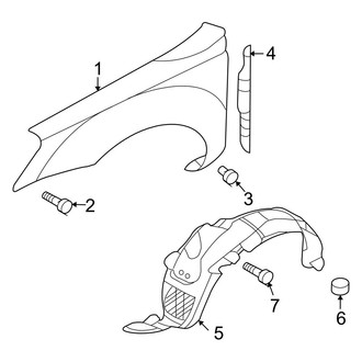 Kia OE - Fender & Components