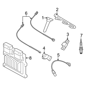 Kia OE - Electrical - Ignition System (8 Engine VIN Character)